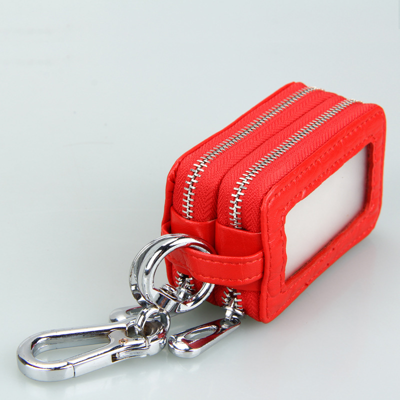 Leather Pouch Car Key Holder