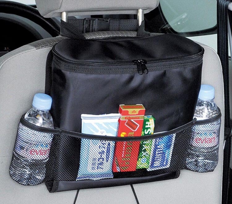 Car Organizer-Car Seat Organizer With Cooler Bag