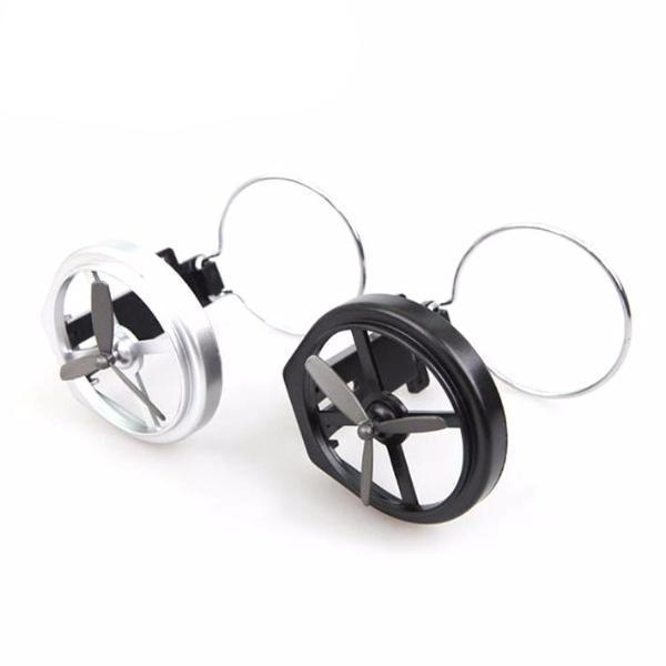 2-in-1 Car Clip On Mini Fan And Cup Holder