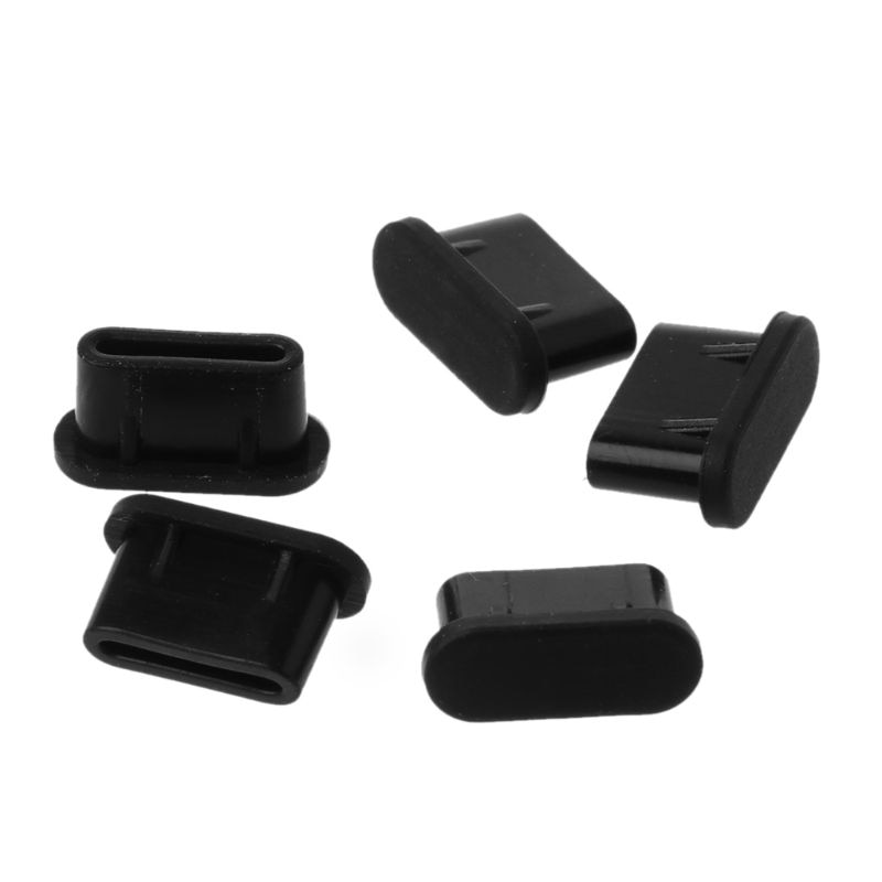 Silicone USB C Dust Plugs (5pcs)