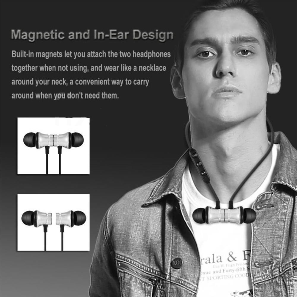 Bluetooth Magnetic Earphones Neckband