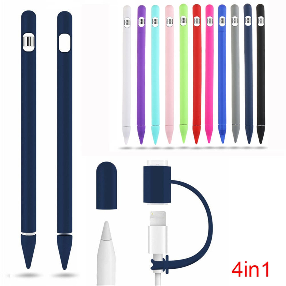 Soft Silicone 4in1 Apple Pencil Sleeve