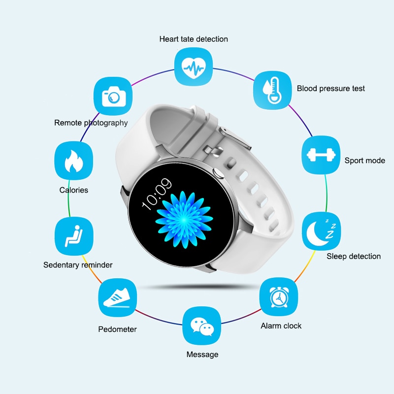 Fitness Tracker Smartwatch with Bluetooth