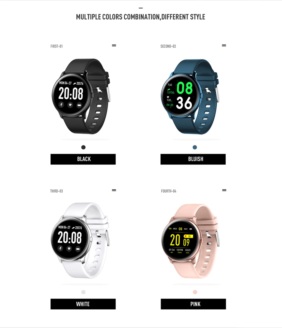 Fitness Tracker Smartwatch with Bluetooth