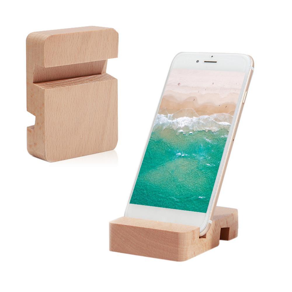 Wood Phone Holder Tablet Desk Stand