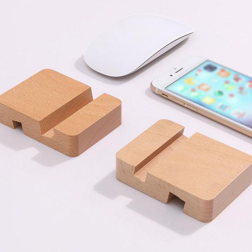 Wood Phone Holder Tablet Desk Stand