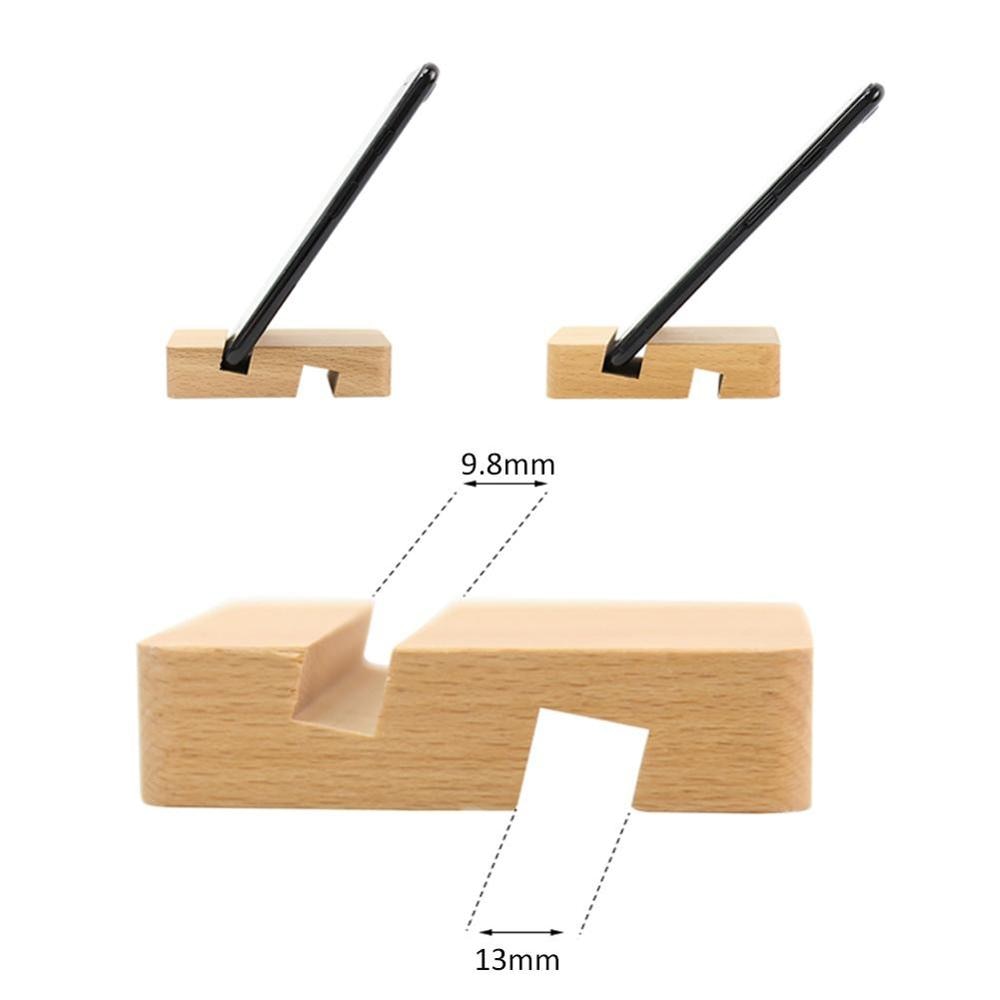 Wood Phone Holder Tablet Desk Stand