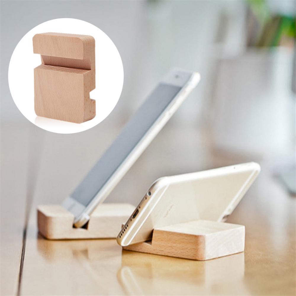 Wood Phone Holder Tablet Desk Stand