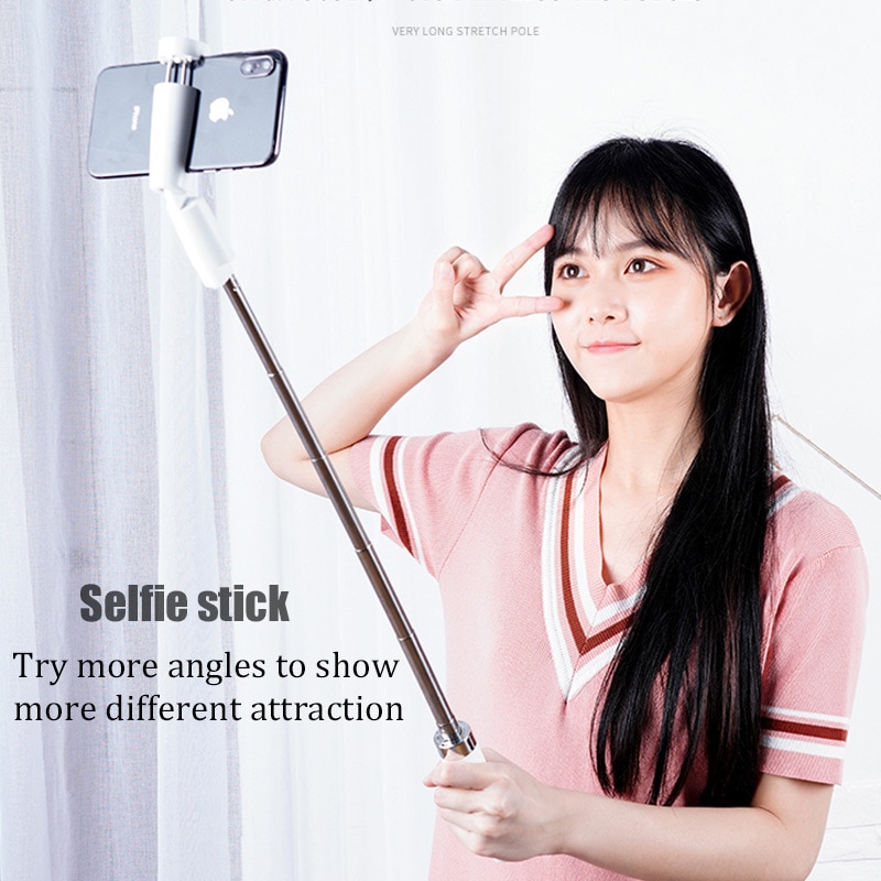 Selfie Stick Stand Phone Bluetooth Tripod