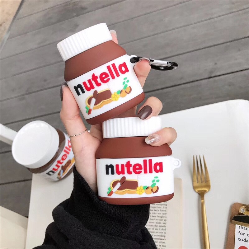 Nutella Airpod Case Soft Silicone