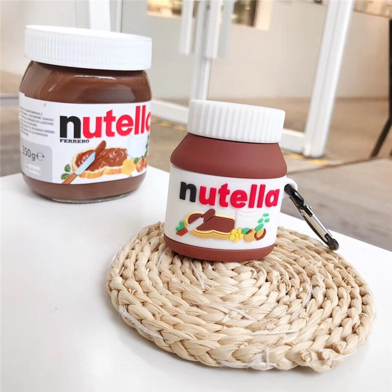 Nutella Airpod Case Soft Silicone