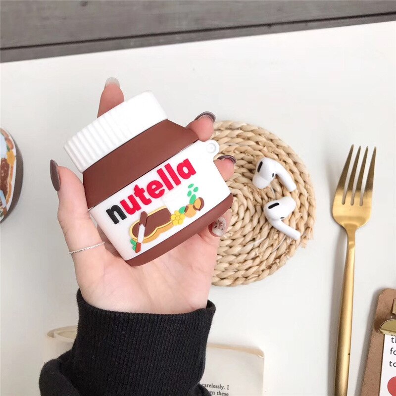 Nutella Airpod Case Soft Silicone