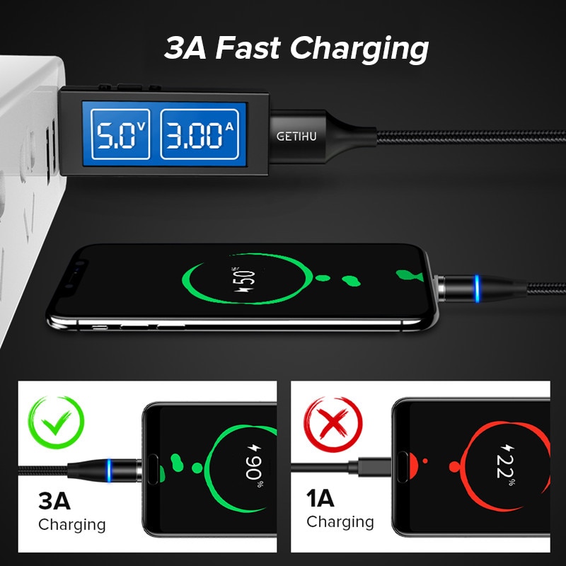 Magnetic Lightning Cable Phone Charger