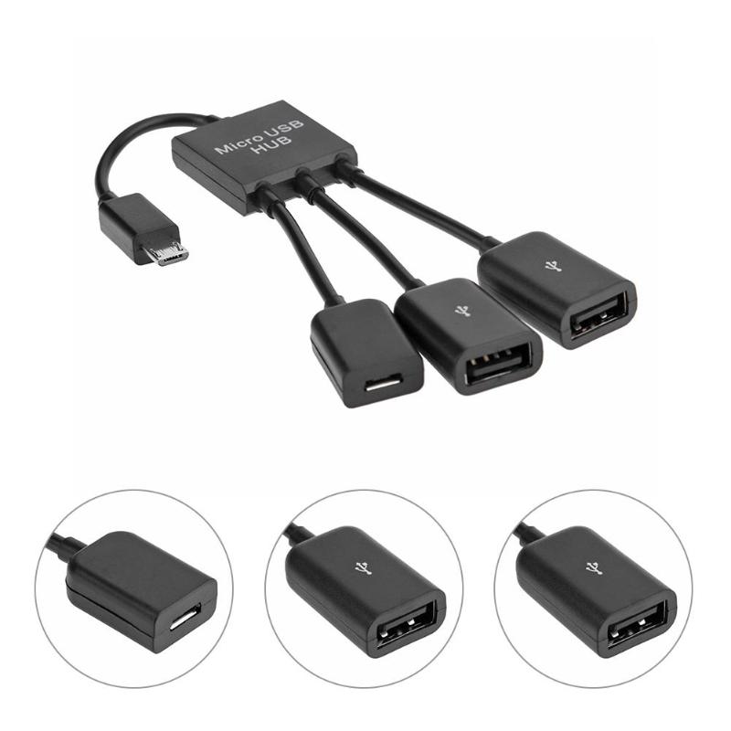 3in1 OTG Micro USB Hub