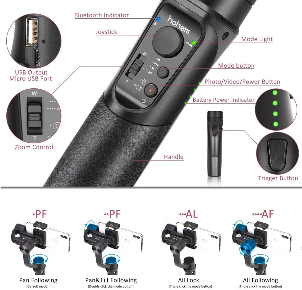 Mobile Phone Gimbal Video Stabilizer