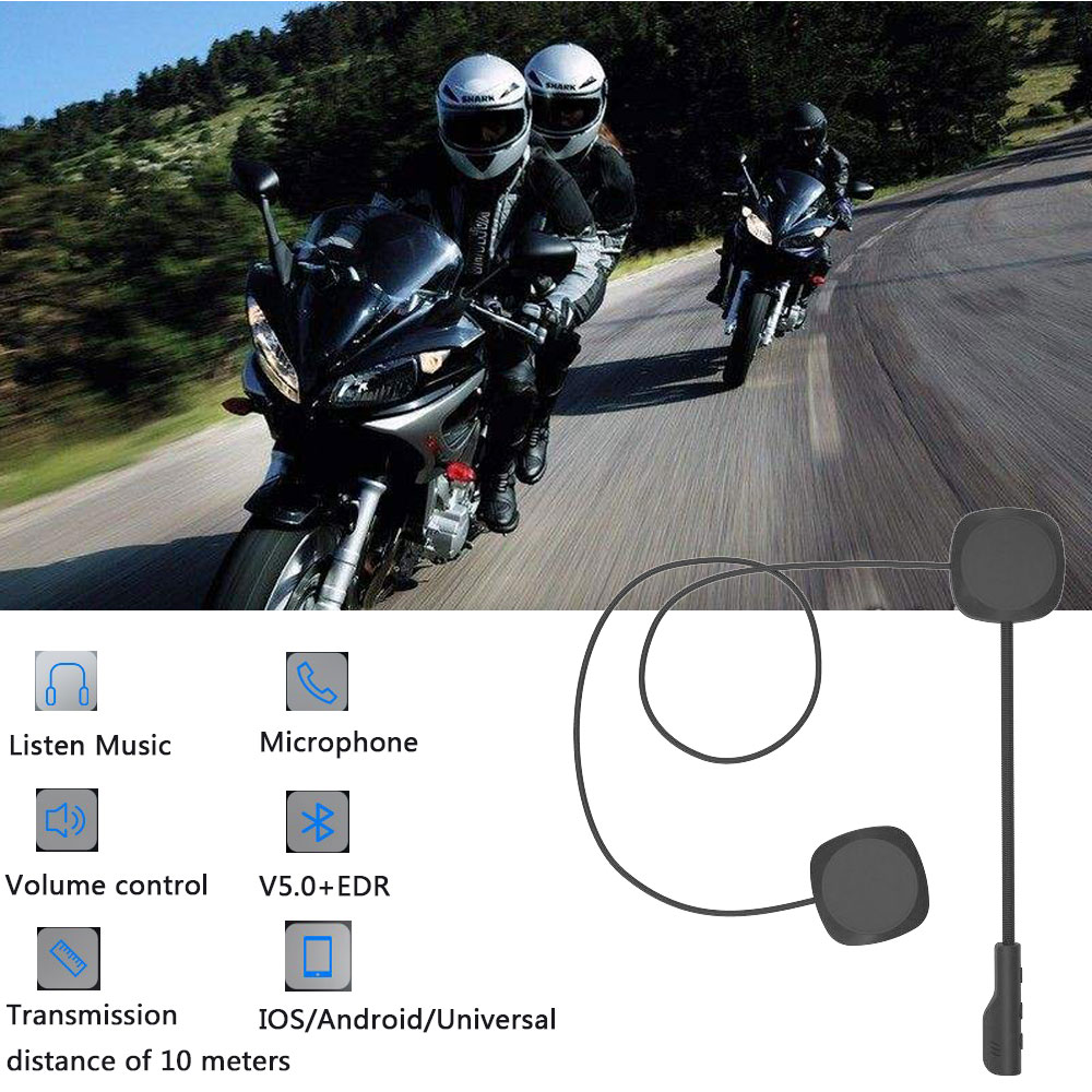 Motorcycle Helmet Speakers Bluetooth MP3