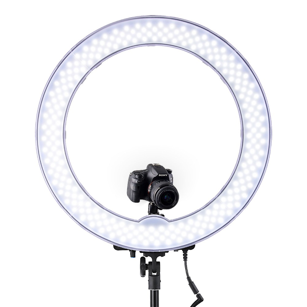 LED Ring Light With Stand Dimmable Light