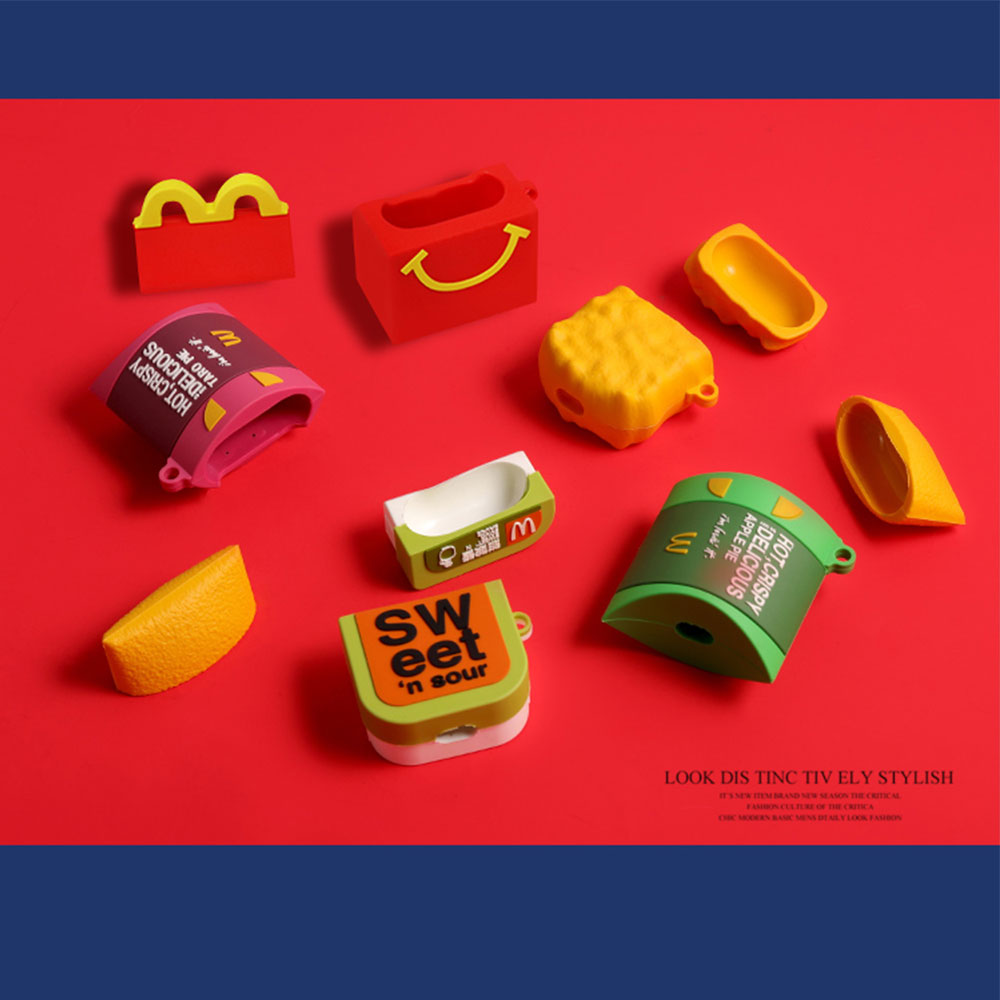 Mcdonald&#8217;s Airpod Case Cute 3D Design