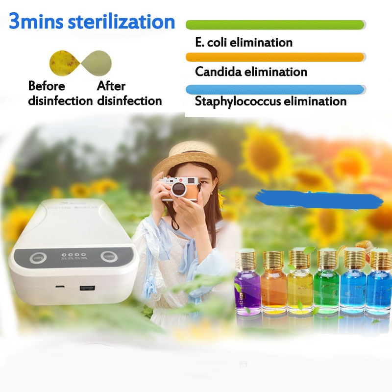 Phone Sterilizer UV Light Sanitizing Box