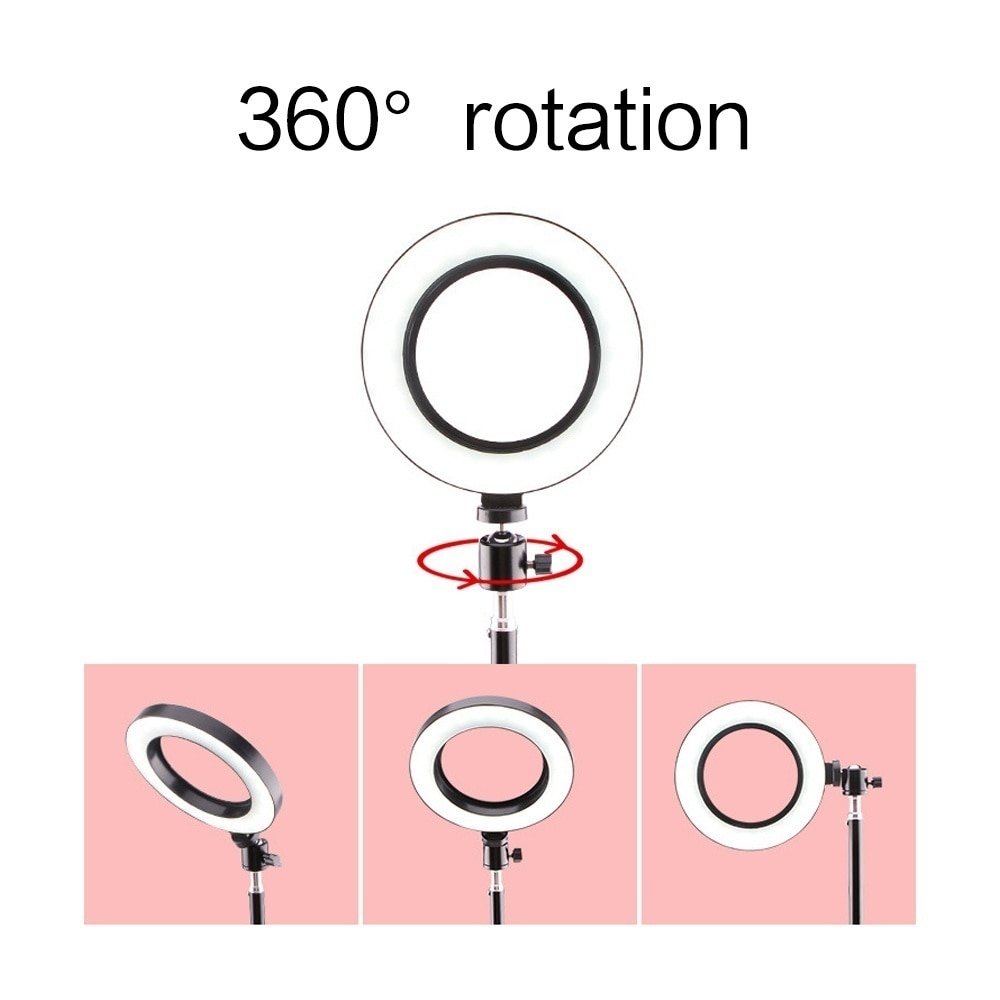 Ring Light Phone Holder with Tripod Stand