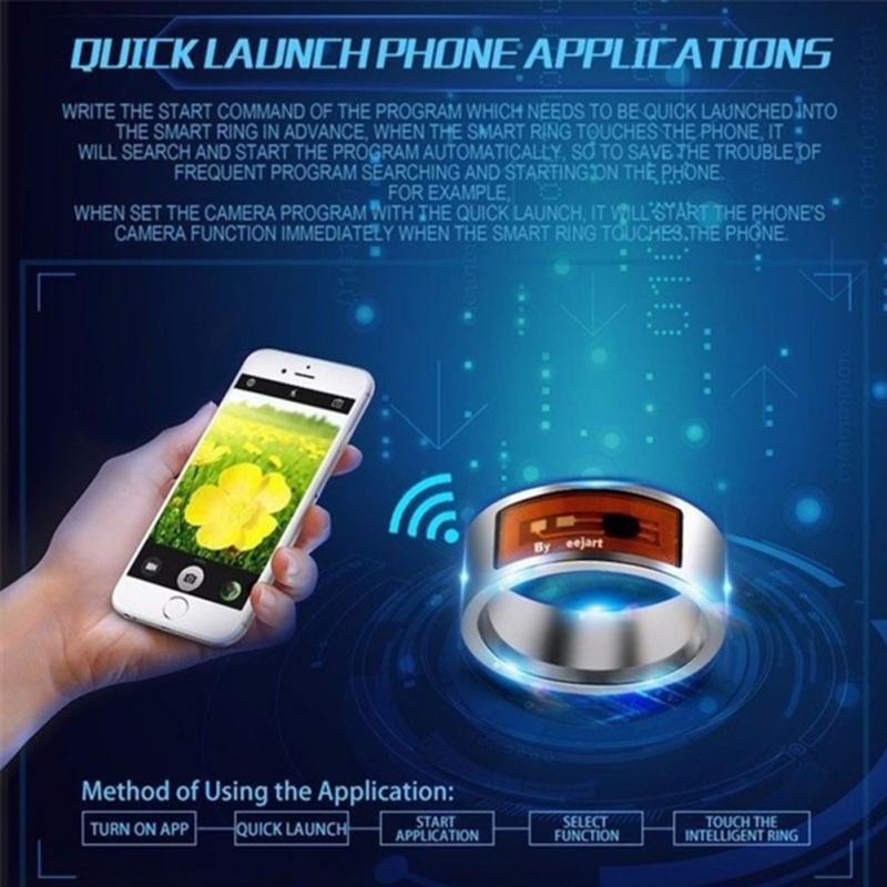 Smart Wearable Ring Phone Accessory