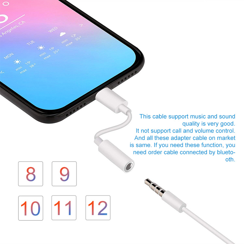 Earphone Connector IOS Adapter