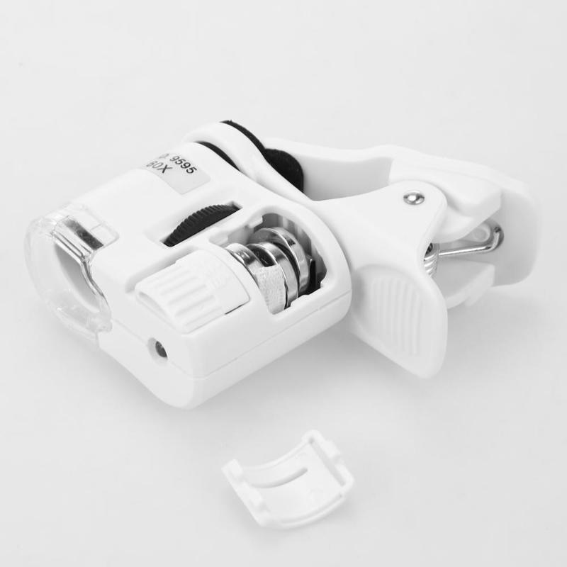 Phone Microscope 60X Clip-On Accessory