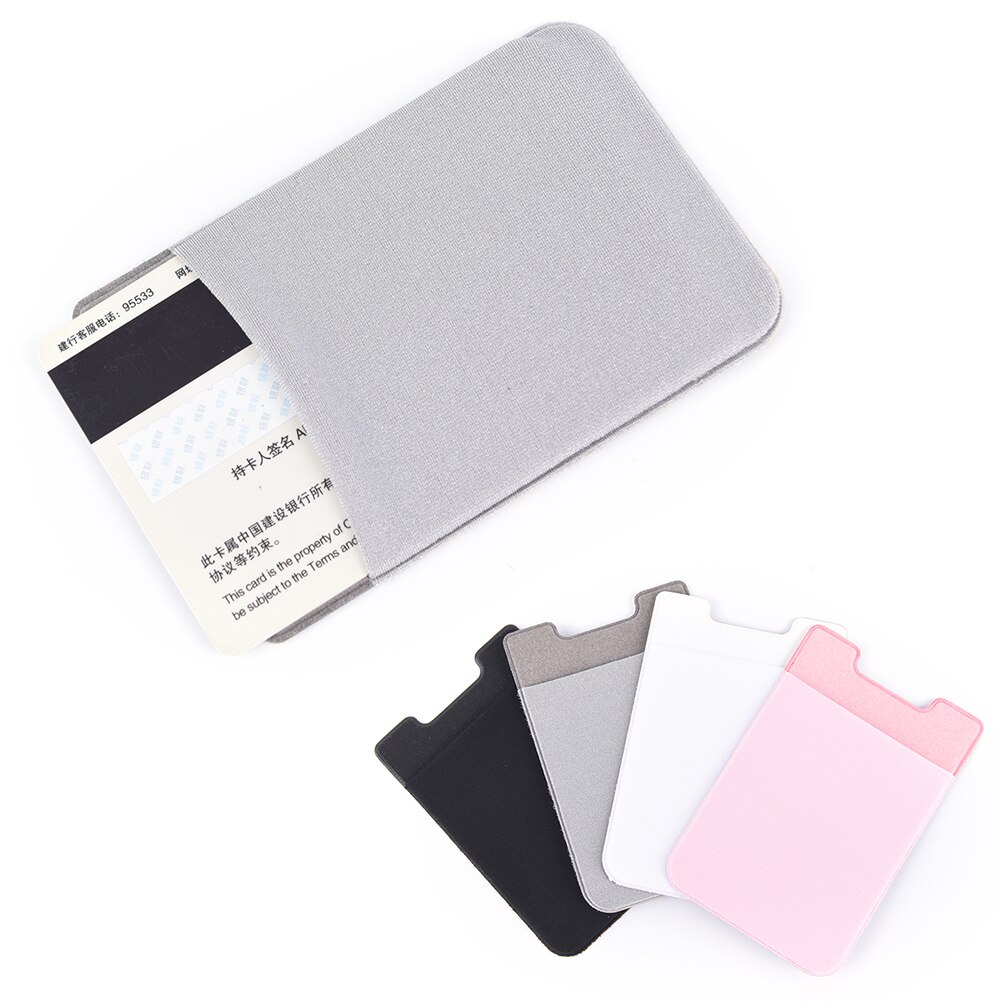 Cell Phone Wallet Self-Adhesive Pocket