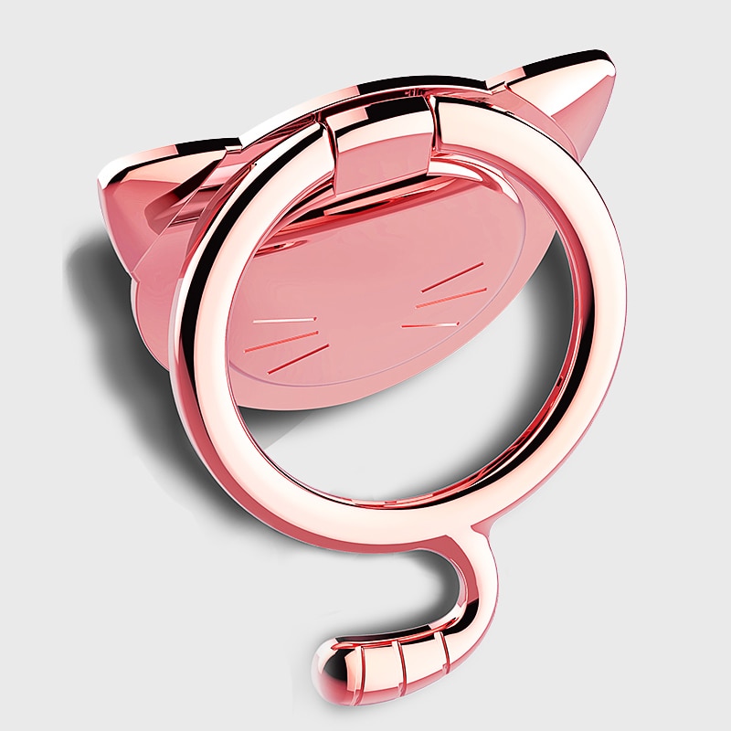 Mobile Ring Holder Cat Design Stand