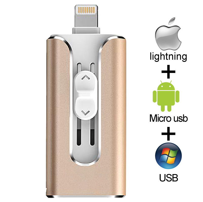 iPhone Memory Stick 3-in-1 Flash Drive