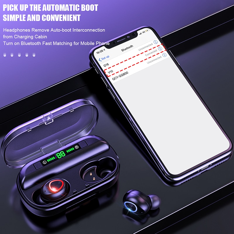 Bluetooth Sports Earbuds Wireless Earphones