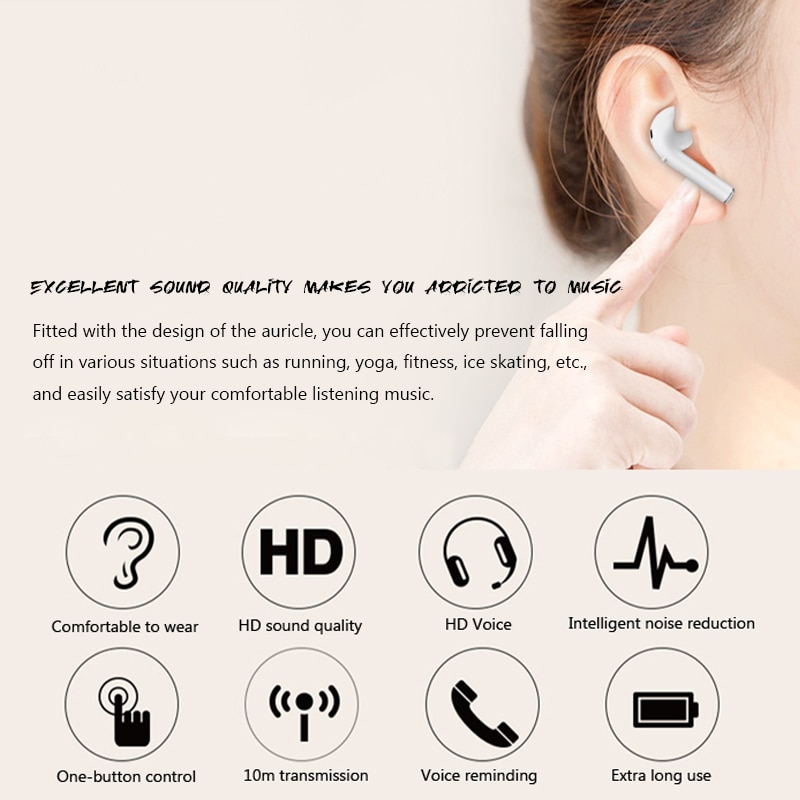 Wireless Earpods Handsfree  Cordless