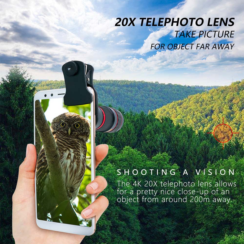 Mobile Zoom Lens Phone Camera