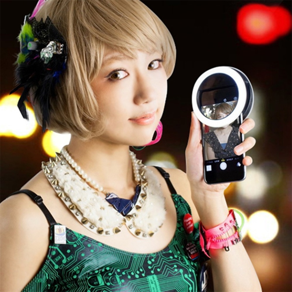 Selfie Ring Portable Mobile Lamp