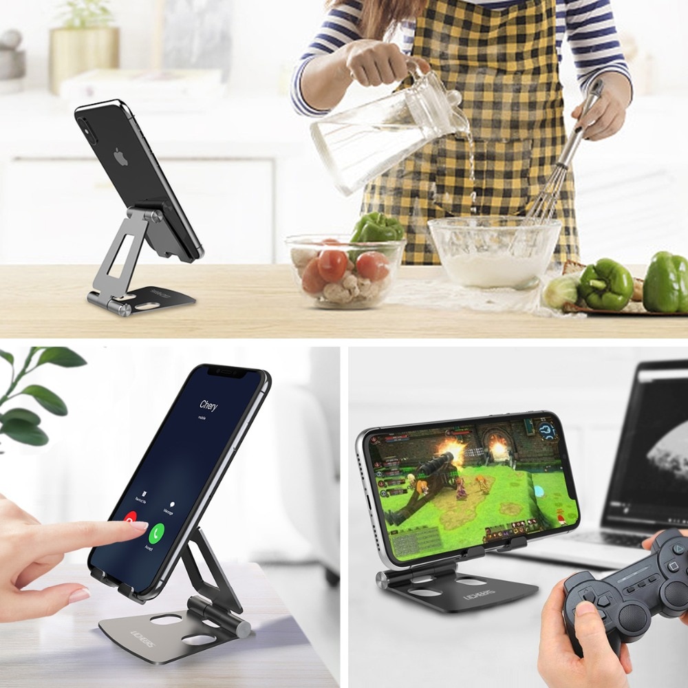 Cell Phone Holder For Desk Portable Stand