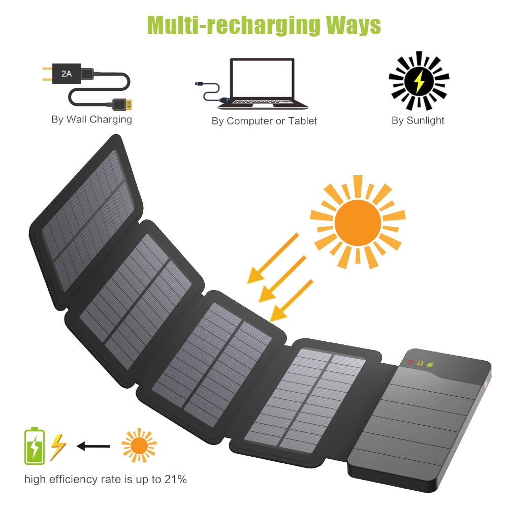 Solar Powerbank Outdoor Charger