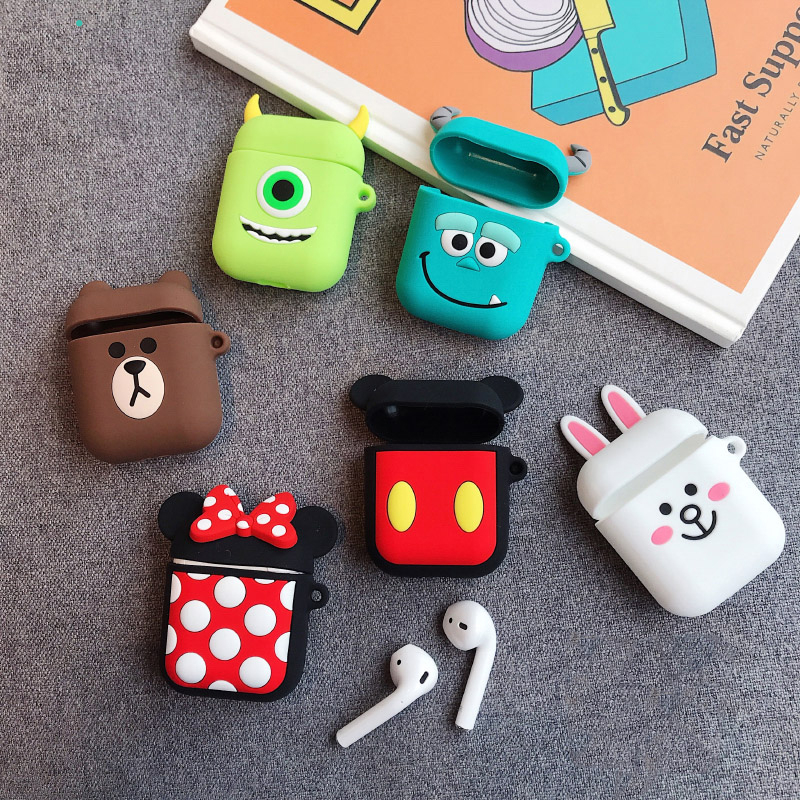 Earbud Case Cartoon Designs