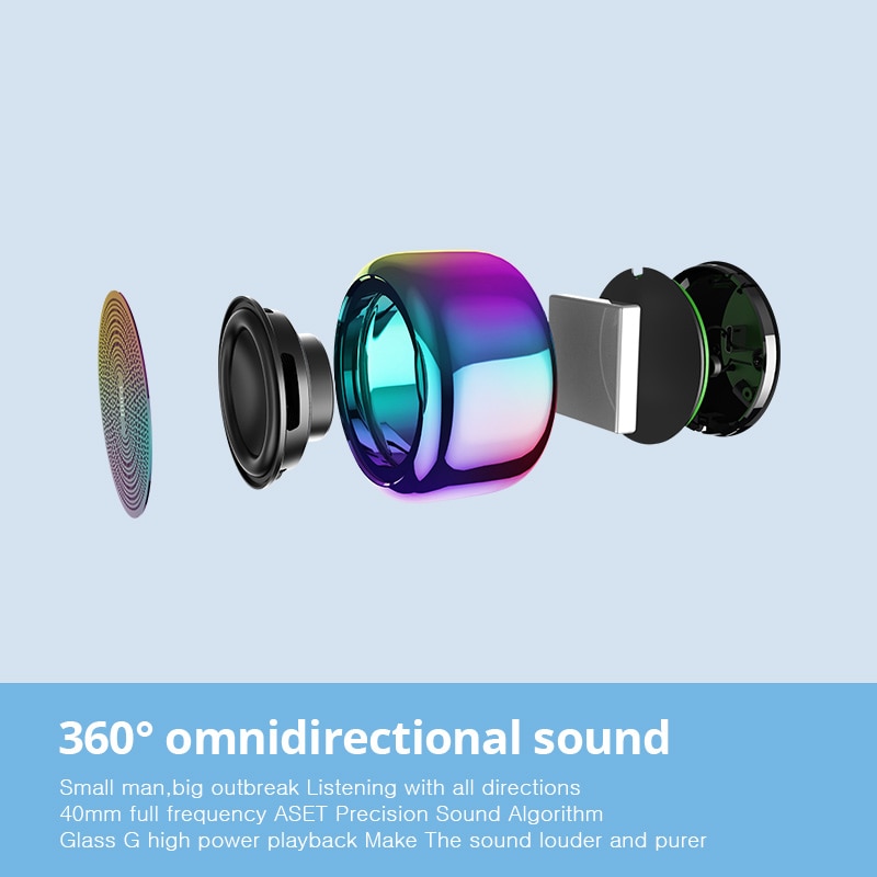 Small Bluetooth Speaker Portable Device