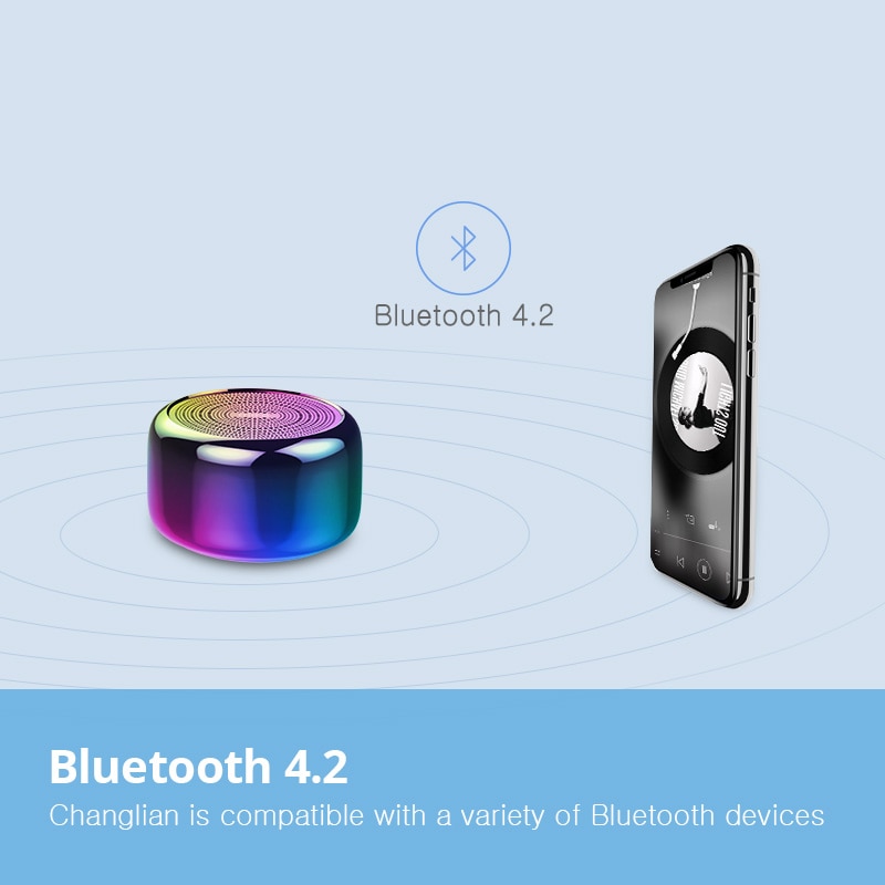 Small Bluetooth Speaker Portable Device