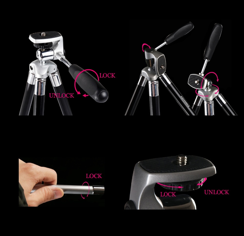 Mobile Tripod Travel Camera Accessory