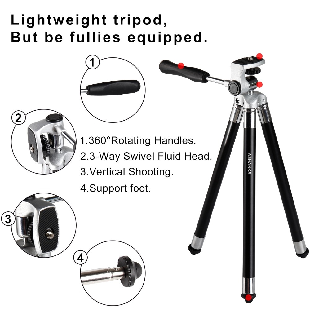 Mobile Tripod Travel Camera Accessory