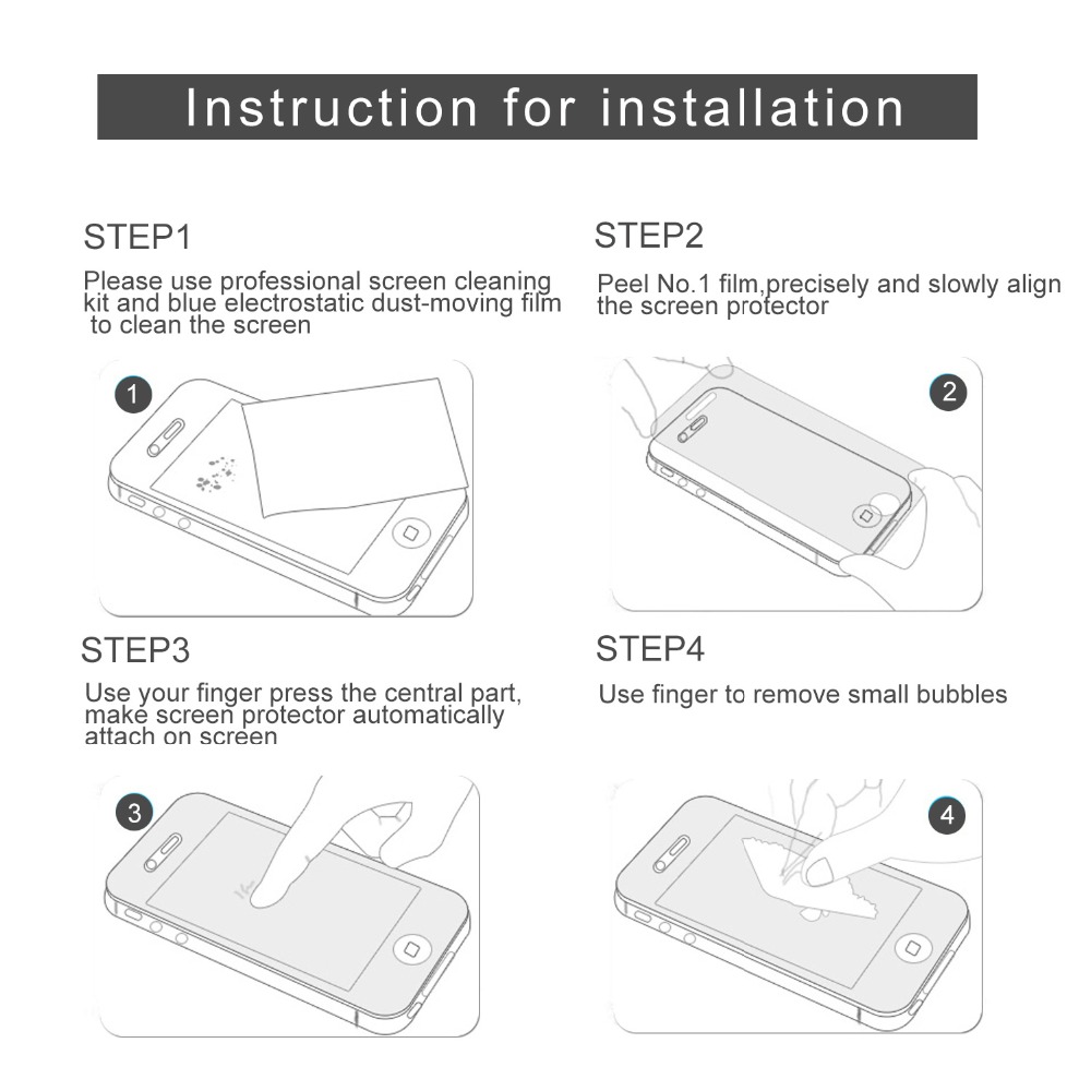 Privacy Screen Protector 9H for iPhone