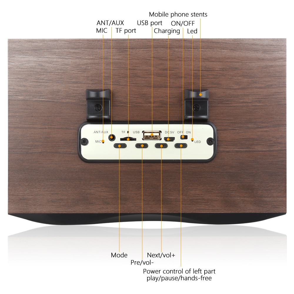 Sound Speaker Radio Bluetooth Stereo