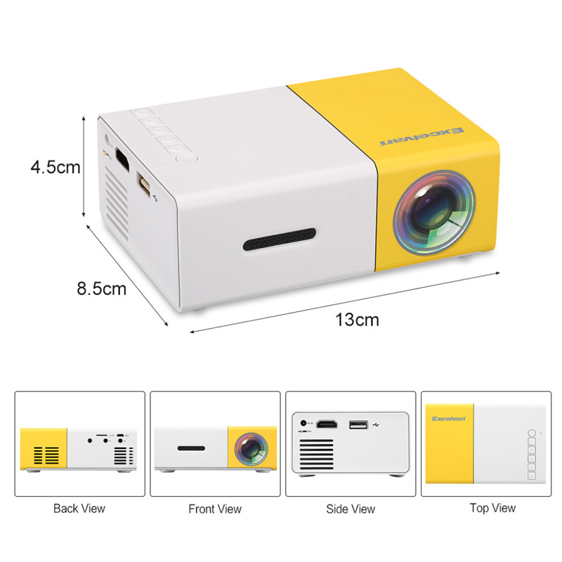 Small Projector Portable Movie Player