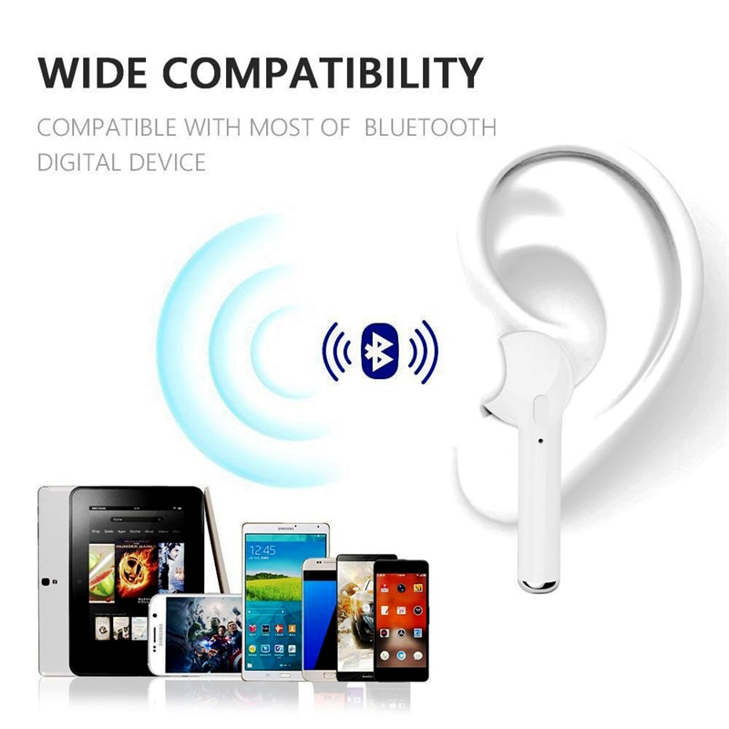 Cordless Earphones Bluetooth Headset