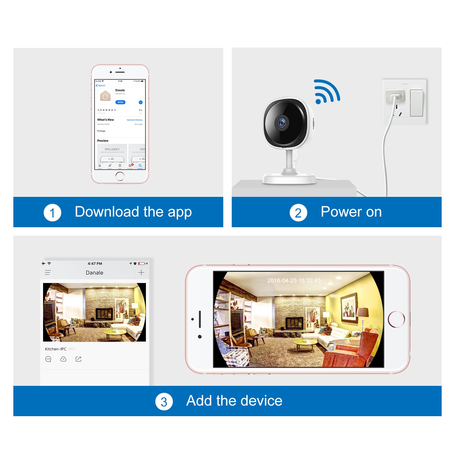 Wifi Camera Home Security Cameras