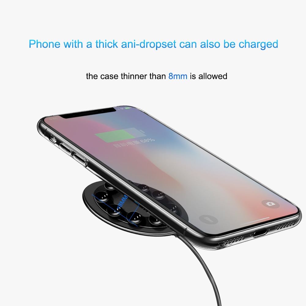 Wireless Charging Receiver Suction