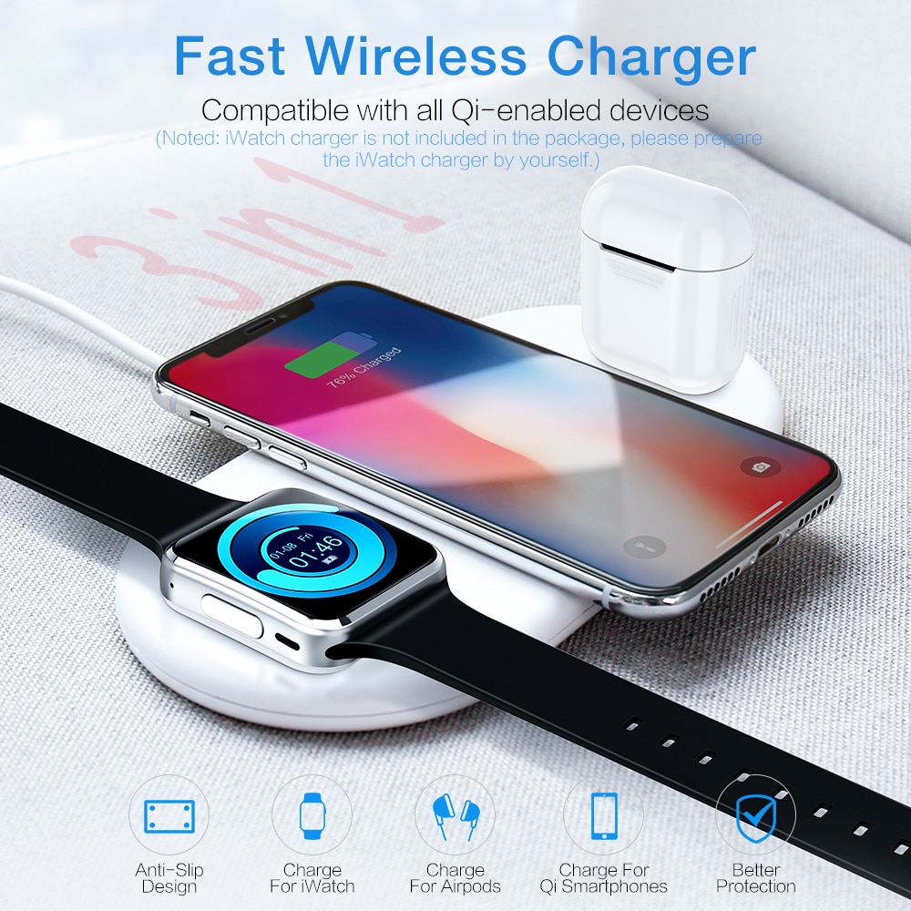 Apple Wireless Charger Charging Pad