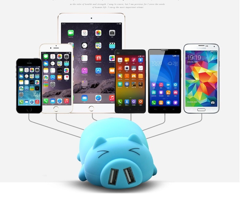 USB Power Bank Cute Pig 10000 mAh