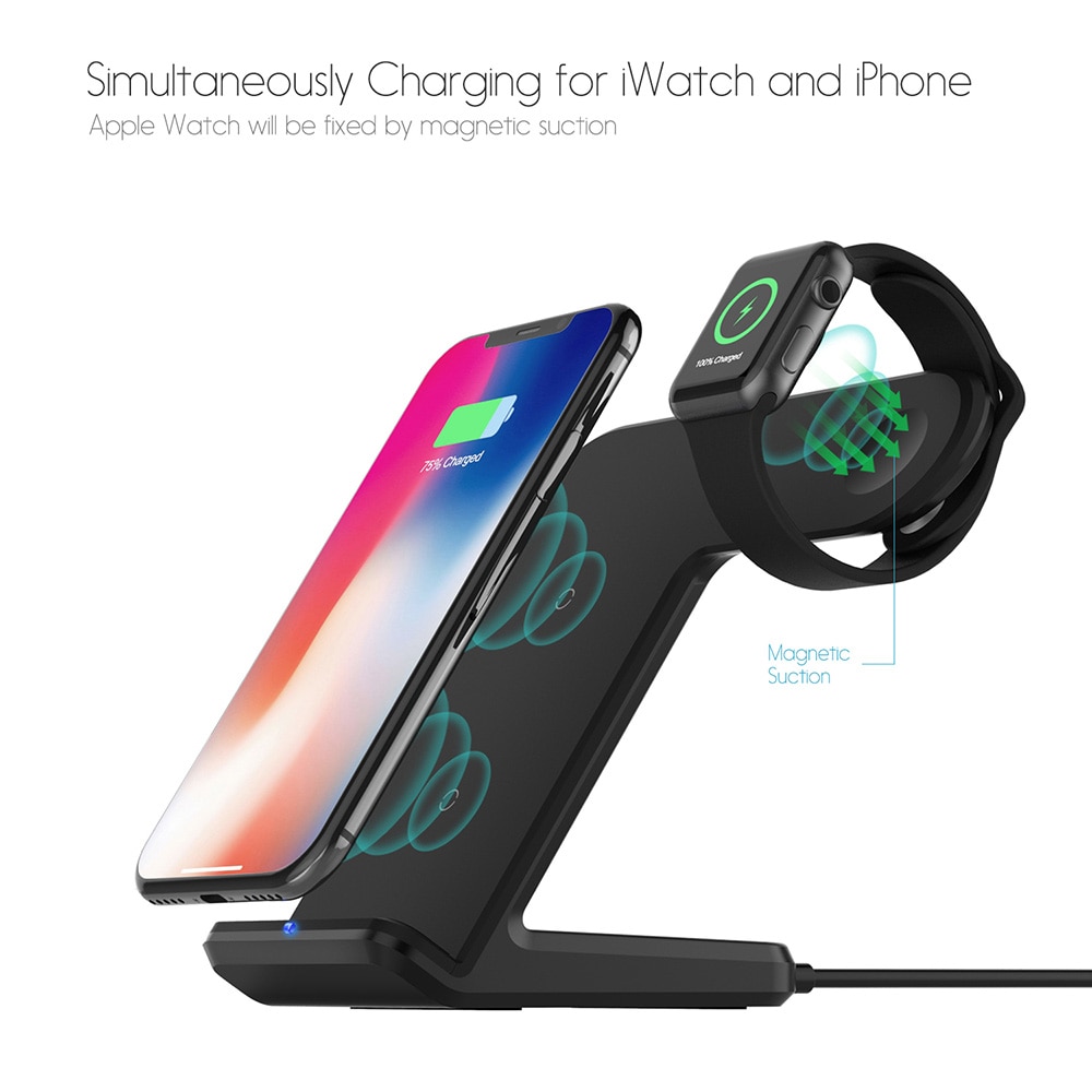 Cell Phone Charging Station Watch Dock